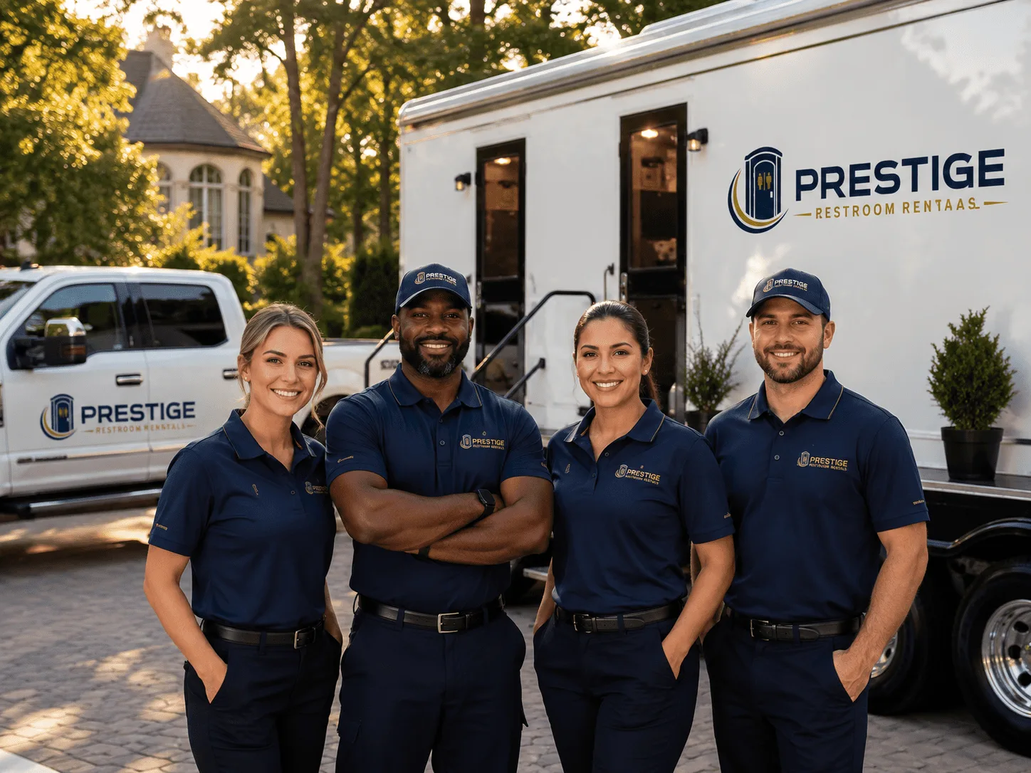 Trusted Luxury Portable Restrooms company in Calvin, LA
